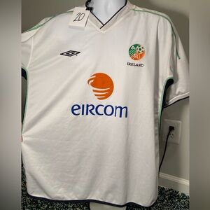Umbro Vintage Republic of Ireland Away Soccer Football Jersey 2002-03 - XXL